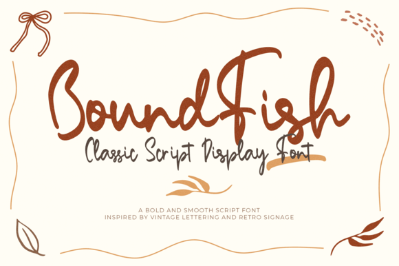 Bound Fish: A Font That Adds Personality to Branding