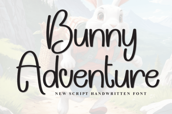 Bunny Adventure: A Script Font That Adds Joy to Campaigns