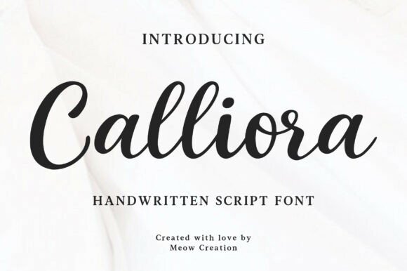 Calliora: A Font That Elevates Your Brand’s Visual Story