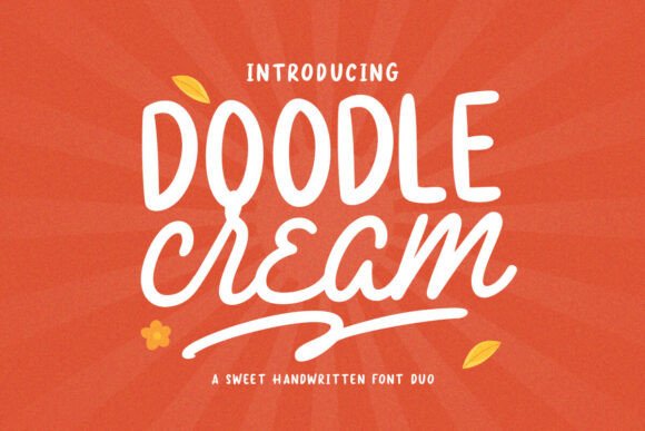 Doodle Cream: A Playful Font for Branding Joy