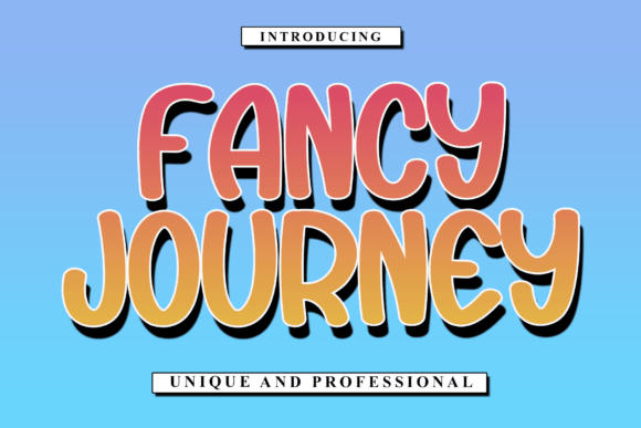 Fancy Journey: The Font That Elevates Your Brand