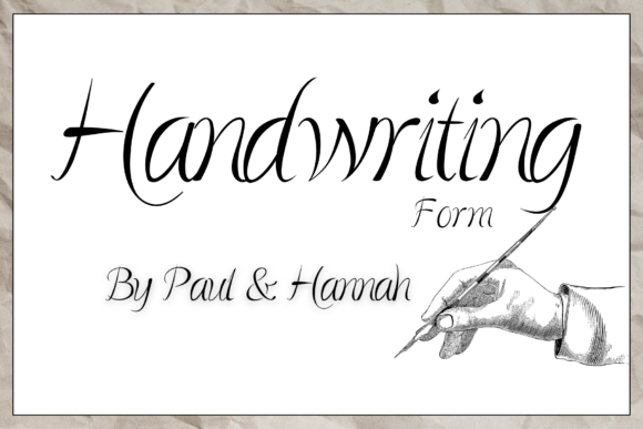Handwriting Form