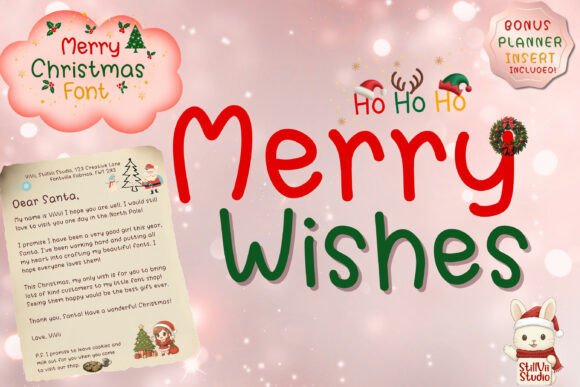 Merry Wishes: A Font That Brings Back the Magic