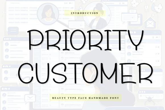 Priority Customer: A Script Font for Modern Web Design