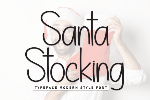 Santa Stocking: A Warm Handwritten Font for Crafters and Designers
