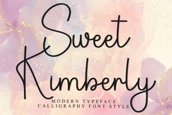 Sweet Kimberly: A Festive Font for Holiday Marketing