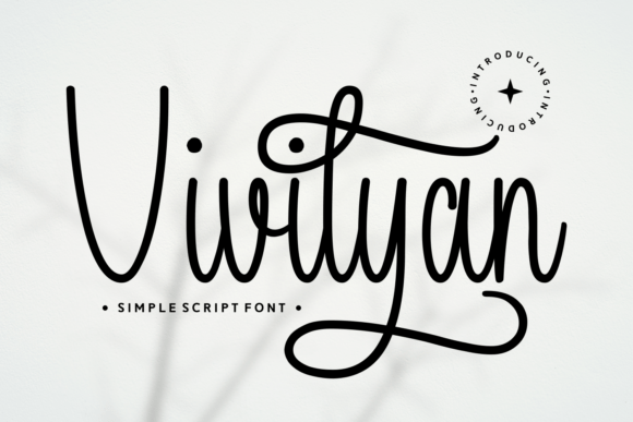 Vivilyan: A Script Font for Editorial Grace